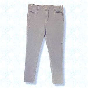 Plus‎ Size American Eagle Outfitters Light Gray Super Stretch High Rise Everyday